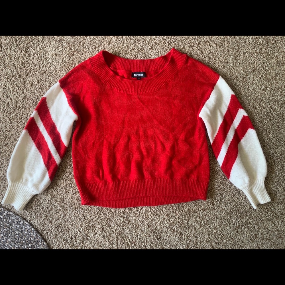 Express cropped sweater